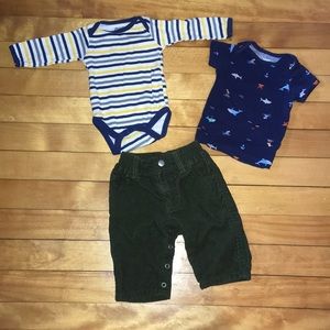 3-6m Baby boy bundle: Carters, Gap and Baby Gear